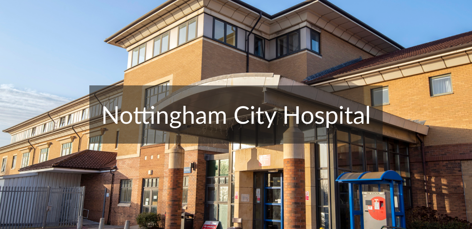 Nottingham City Hospital Banner